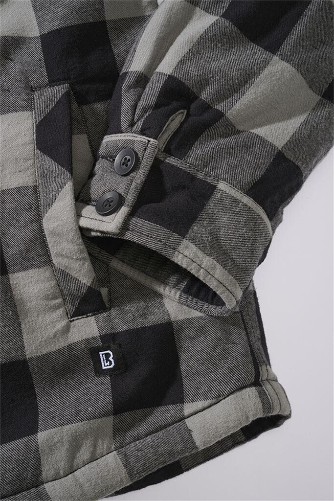 Brandit Lumberjacket Winter Jacket with Hood Black Charcoal
