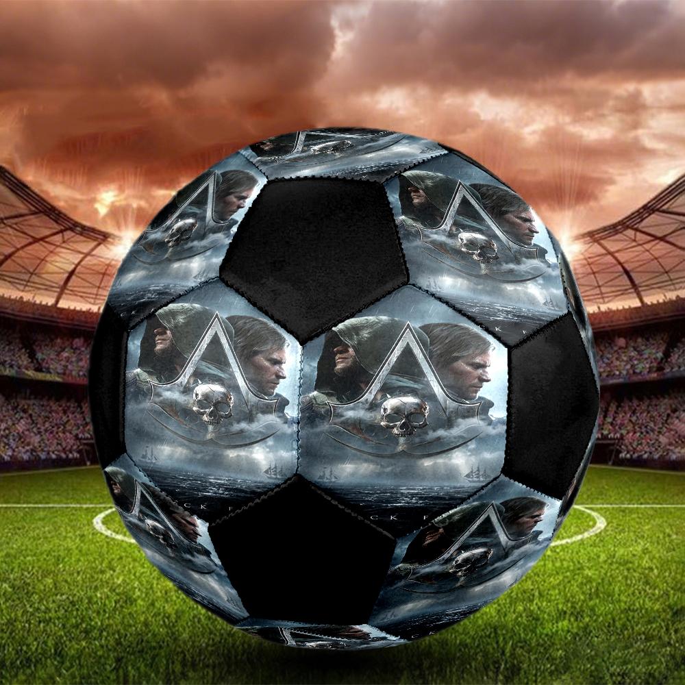 Assassin's Creed Theme Size 5 Soccer Ball, Suitable for Both Indoor and Outdoor Matches, a Gift Suitable for Everyone.