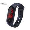 Adjustable Strap Button Control LED Display Electronic Digital Watch Bracelet