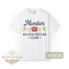 Maglietta Ella's Fellas Club, T-shirt Western Comfort Colors, Abbigliamento per Concerti Country