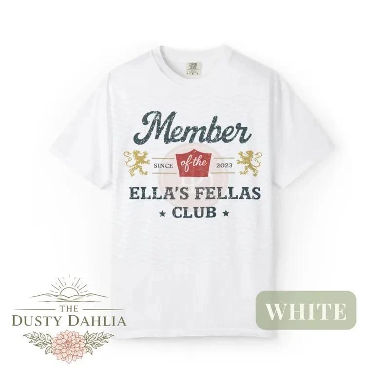Ella s Fellas Club Shirt, Comfort Colors Western Tee, Country Concert Apparel 2XL