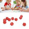 10PCS Polyhedral Dice Set Plastic Lightweight 20 Sided Dice for Role Playing Table Games