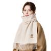 JIUMU Women's Pure Wool Scarf and Shawl