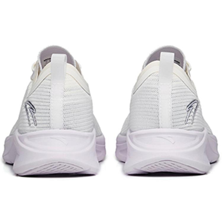 Anta Hydrogen Run III Breathable Low top Running Shoes Women's White Purple 122225540-1