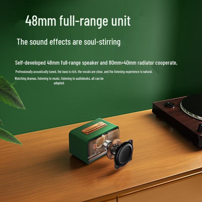 EDIFIER M130 Retro Bluetooth Portable Wooden Speaker