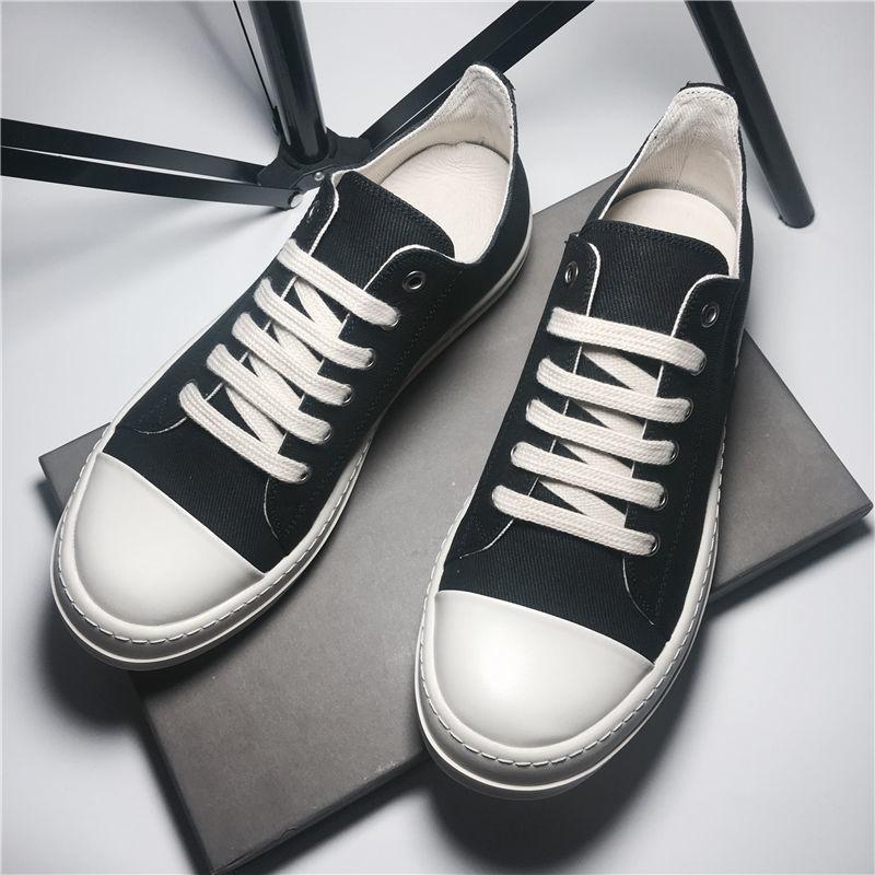Fashion NEW Shoes For Women 2025 New Fashion Women Autumn Shoes Casual Sport Sneakers Breathable Solid Color Black Platform Canvas Shoes