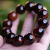 Natural Mountain Tortoise Shell Blood-Nourishing Qi Enhancing 108 Bead Mala Bracelet