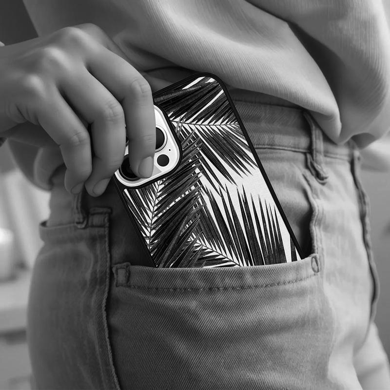 Tropical Palm Trees Leaf Plant Phone Case For iPhone 17 Air 15 16e 14 13 Pro Max Coque 12 11 Pro Max PLUS cover