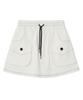 MAYOL Corduroy Cargo Skirt_Ivory