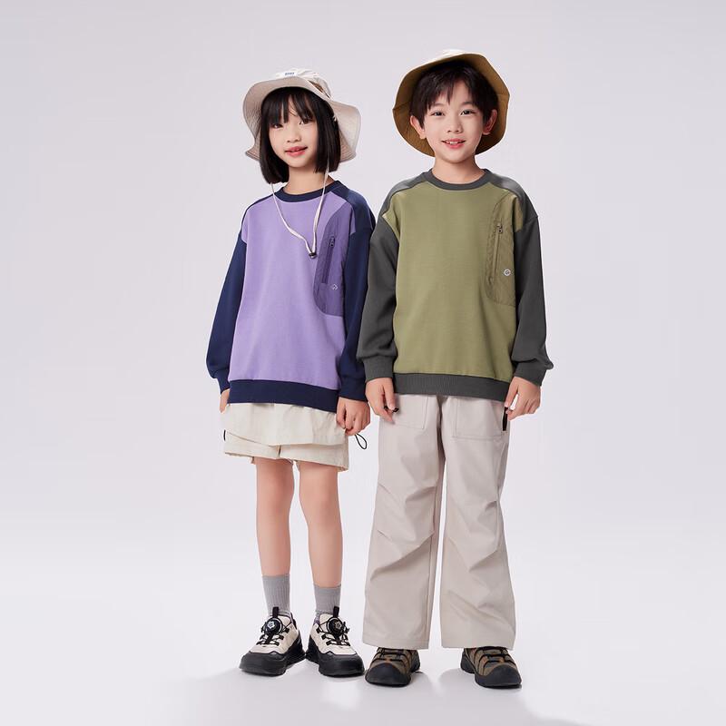 EBAER Kids Unisex 2024 Spring/Autumn Crewneck Sweatshirt M