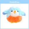 Creative Parrot Sparrow Bird Pendant Plush Toy Doll Keychain With Ring Bell