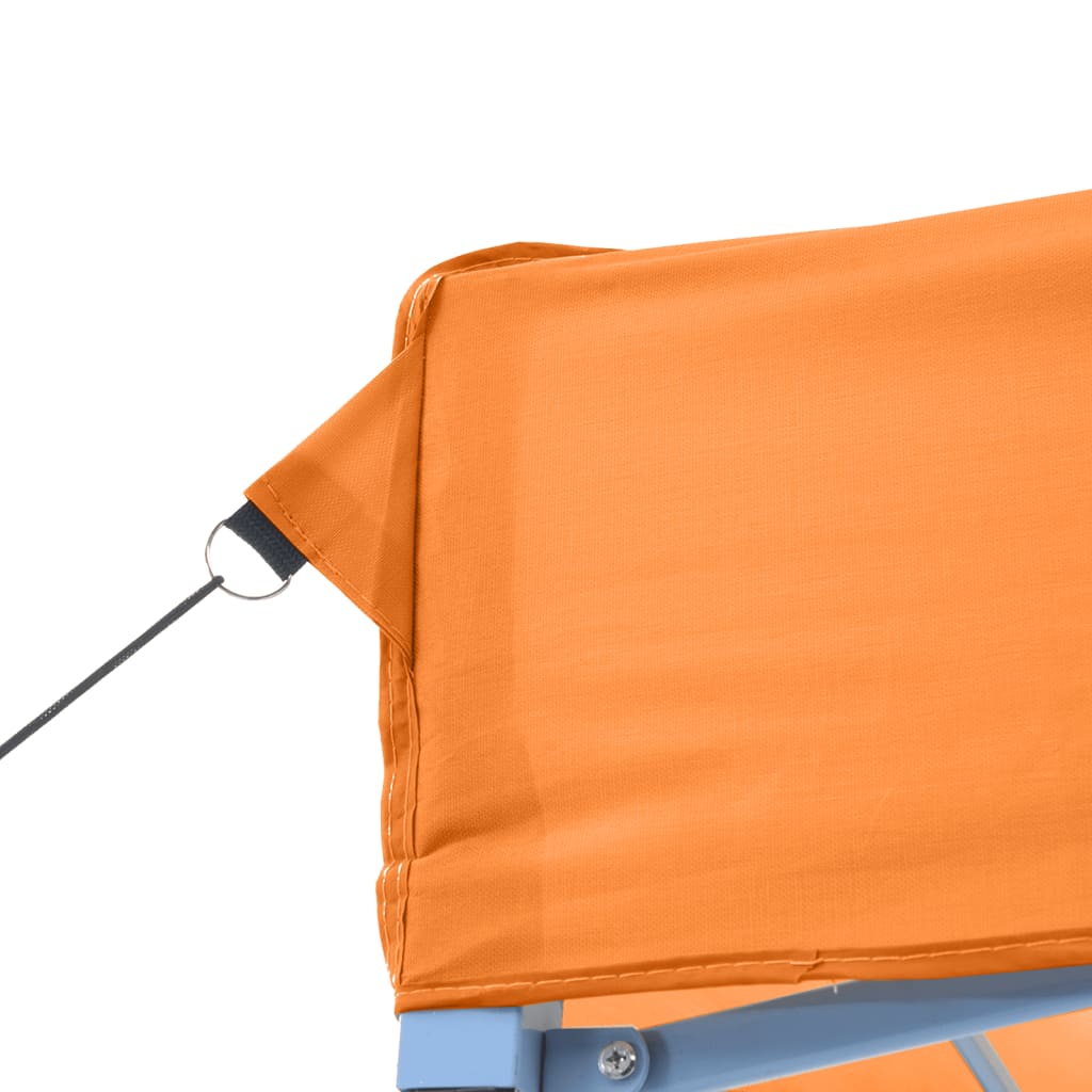 Vidaxl Namiot Imprezowy Typu Pop-Up Z 3 Ściankami, Pomarańczowy