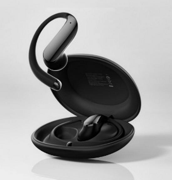 Wopin Open-Ear Clip Bluetooth Earphones: Wireless Noise-Reducing, Compatible with Apple & Huawei for Sports and Cycling Calls