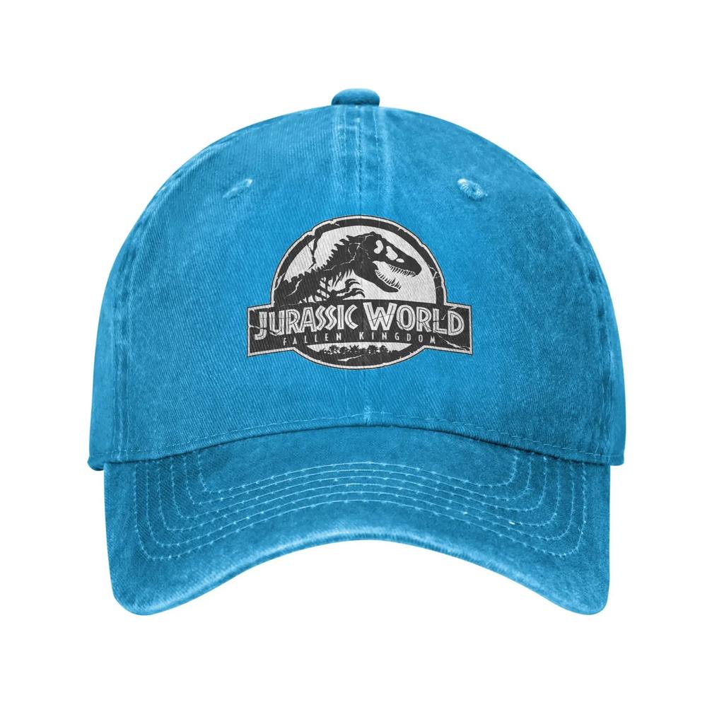 Jurassic World Movie Sun Baseball Cap Women Men Print Hip Hop Hats Summer Y2k Cute Outdoor Sport Sun-Proof Snapback Cap
