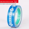 Residue-Free Water & Electricity Line Warning Tape for Site Floor Protection