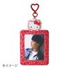 Sanrio Trading Card Holder, Leopard Print (Enjoy Idol) Badtz-Maru 144975