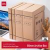 Deli Acid-Free Kraft Paper Archive Storage Boxes (10-Pack)