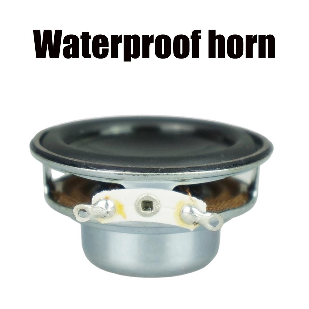 2Pcs 40mm 4Ohm 5W Full Ranges Speaker Stereo Woofer Loudspeaker Round Shape Replacement Loudspeaker Magnetic Speaker