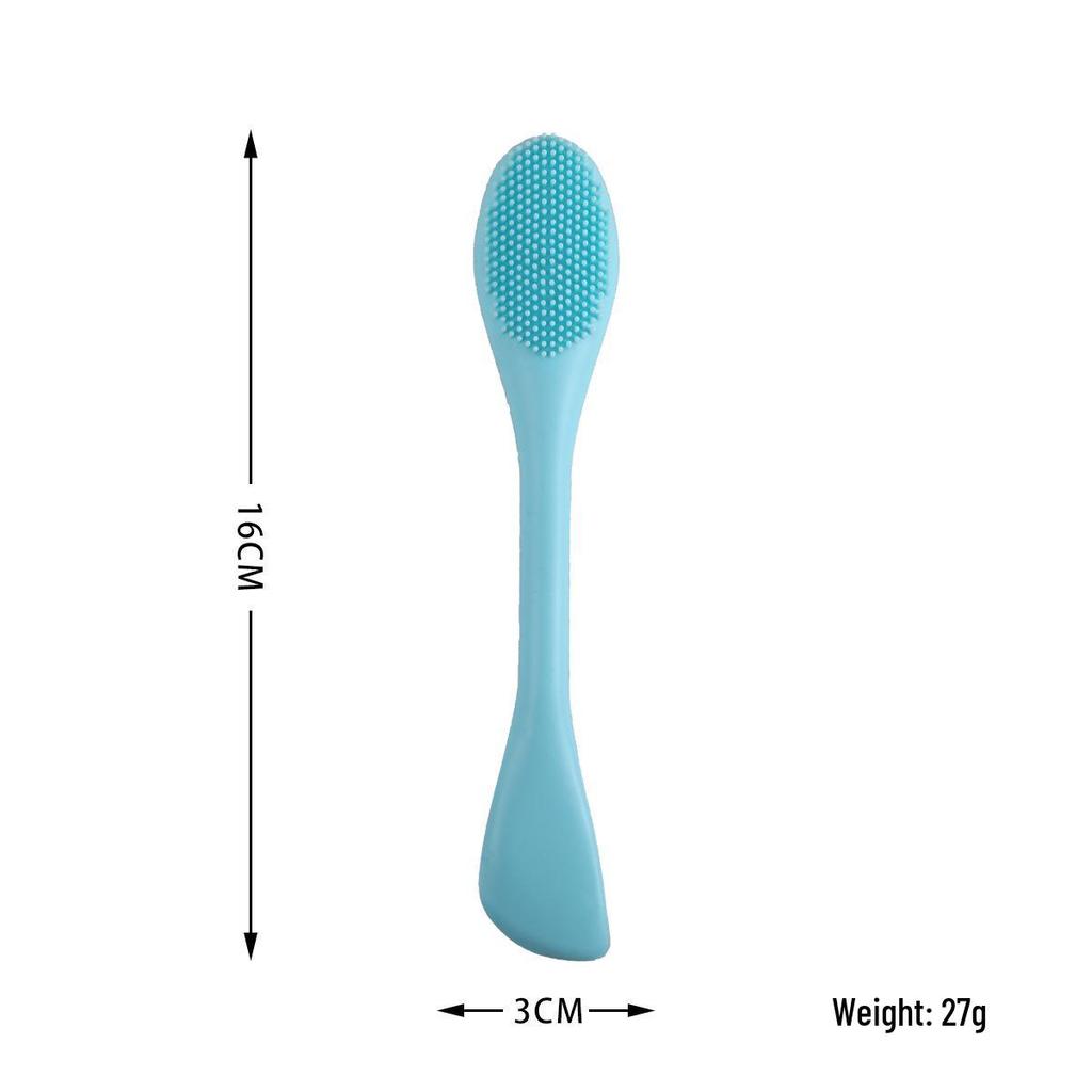 Portable Silicone Facial Cleansing & Makeup Remover Brush - Soft Blackhead Remover Tool