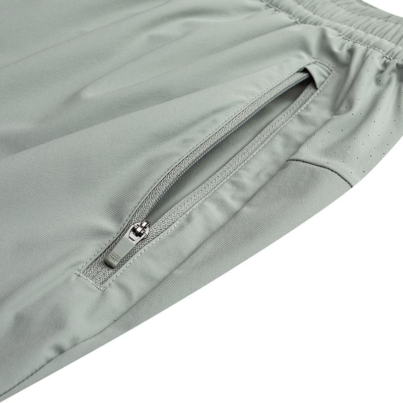 Anta Training Long Pants Summer Knit Sports Pants Men bottoms Granite-Gray 952627304-2