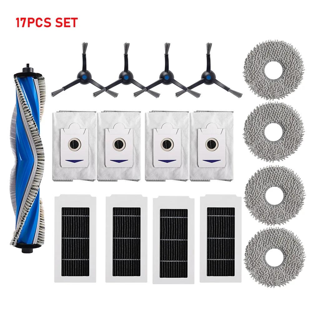 For ECOVACS DEEBOOT X1 OMNI/X1 PRO OMNI Accessories Dust Box Main Side Brush Hepa Filter Mop Cloth Dust Bag Parts