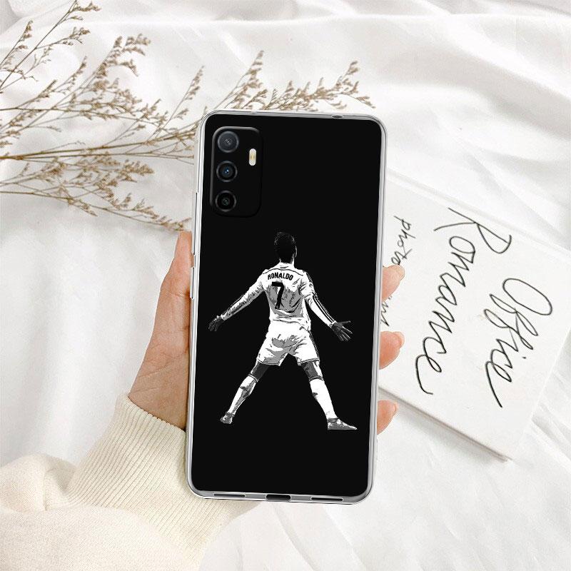 Star Football C-Cr7 Transparent Phone Case for Motorola Moto G40 G04 G05 One Ace Action Fusion + Plus Hyper Macro Vision Zoom