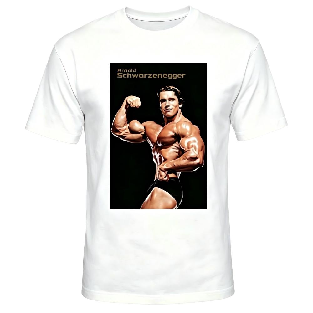 Arnold Schwarzenegger Bodybuilding Graphic T-Shirt