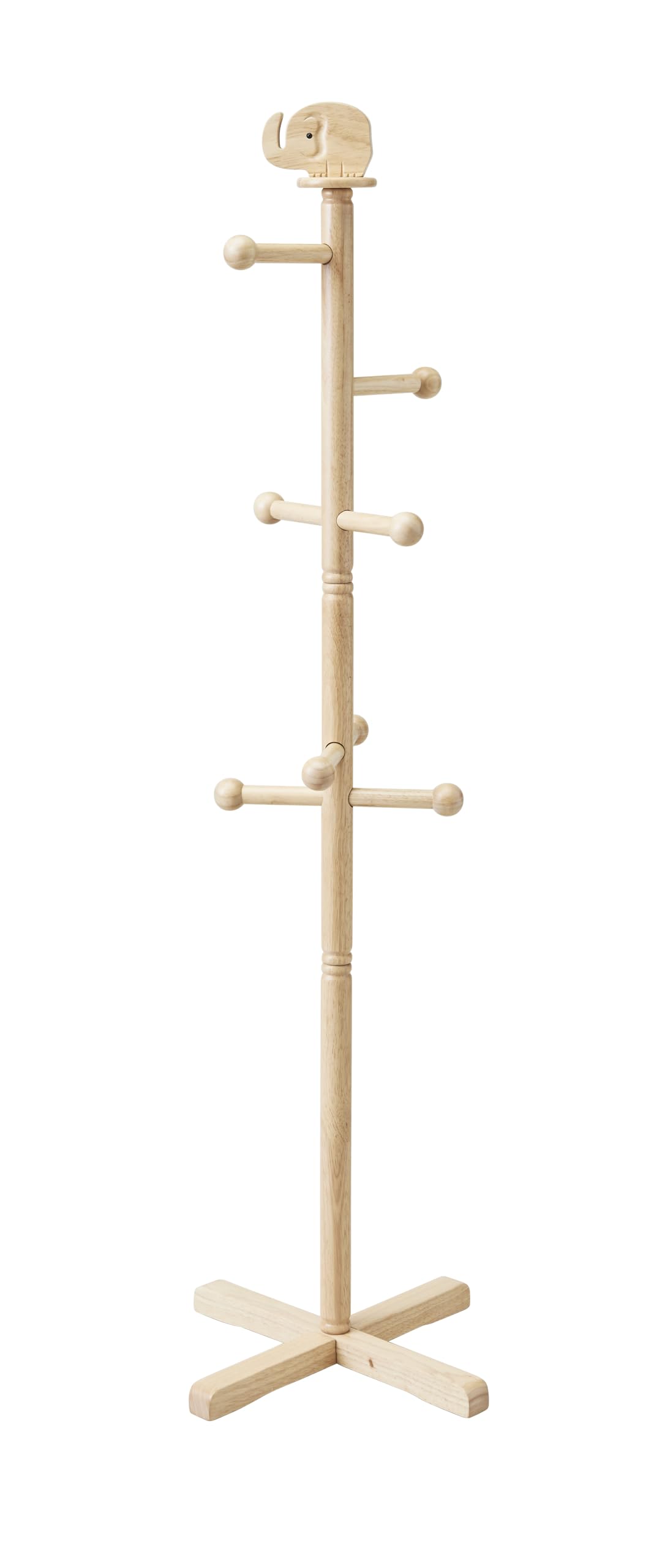 

Pearl Metal Вешалка-стойка, Детская/Юниорская, Дизайн слона, Натуральный, V-II, N-7806