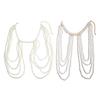 Versatile Wear Imitation Pearls Shoulder Chain Everyday Special Event Jewelry Women Fashion Accessory