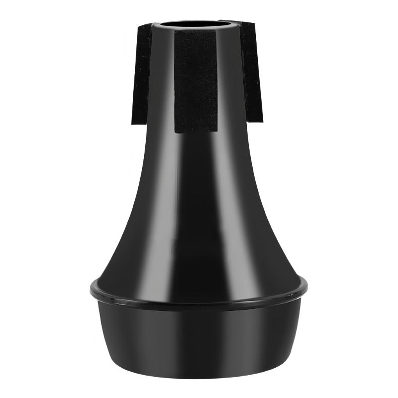 

Professional Brass Mute Noise Reducer For Trumpet Players Lightweight Design With Density Sponge чорний
