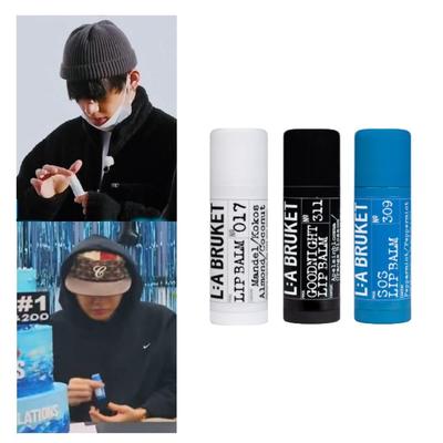 [BTS V J-Hope Worn Style] Kpop Idol Choice La Bruket Big Size Lip Balm 14g Soft Fit Moisturizing Stick Almond Coconut SOS Peppermint