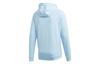 adidas Originals Sweatshirts Men's Light Blue Hooded Moderate Regular FM9915