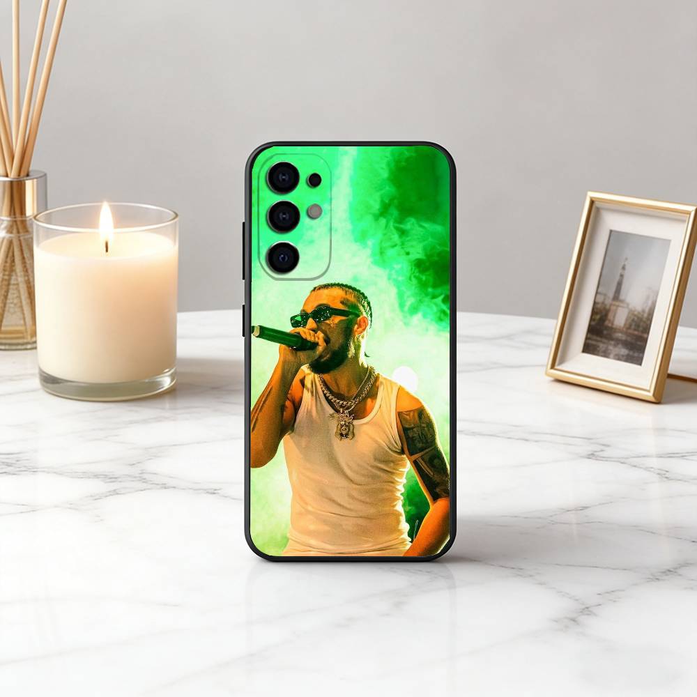 JC R-REYES Jc R-Reyes Singer Phone Case For Samsung S25,S24,S21,S22,S23,S30,Ultra,S20,Plus,Fe,Soft Silicone Black Cover