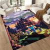 Minecraft 220 Floor Mat Perfect for Bedrooms Dining Room Balcony Foyer Antislip Carpet Office home decor Best for Christmas