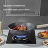COOKER KING Obsidian Maifan Stone Non-Stick Frying Wok