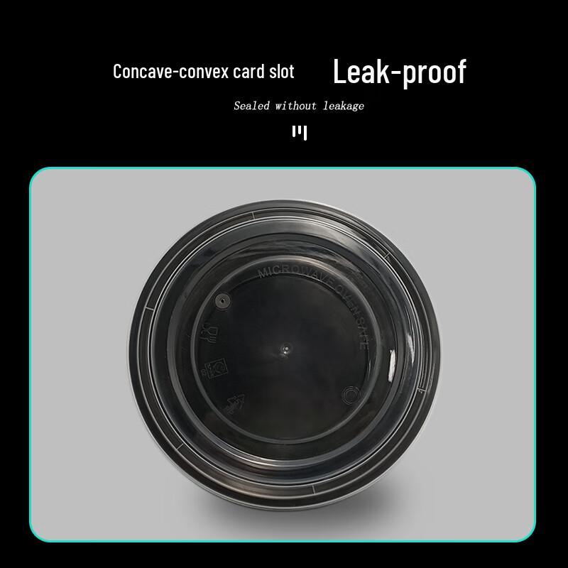 American Style Disposable Plastic Takeaway Bowl