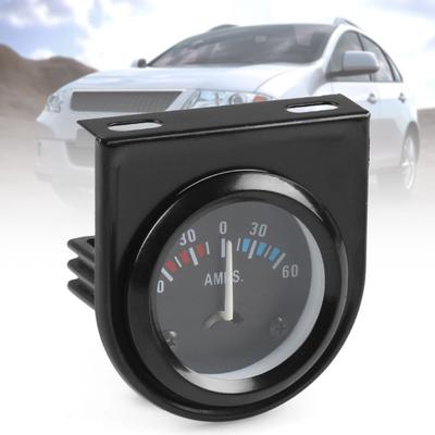 Auto-Messgerät, staubdicht, leicht zu reinigen, ABS-Autogage-Amperemeter-Messgerät für Auto, 12 V, 2 Zoll