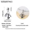 Keyboard Notes Charms Copper Original Beads Fit Originalcharms Bracelet Beads Jewelry Gifts For Women