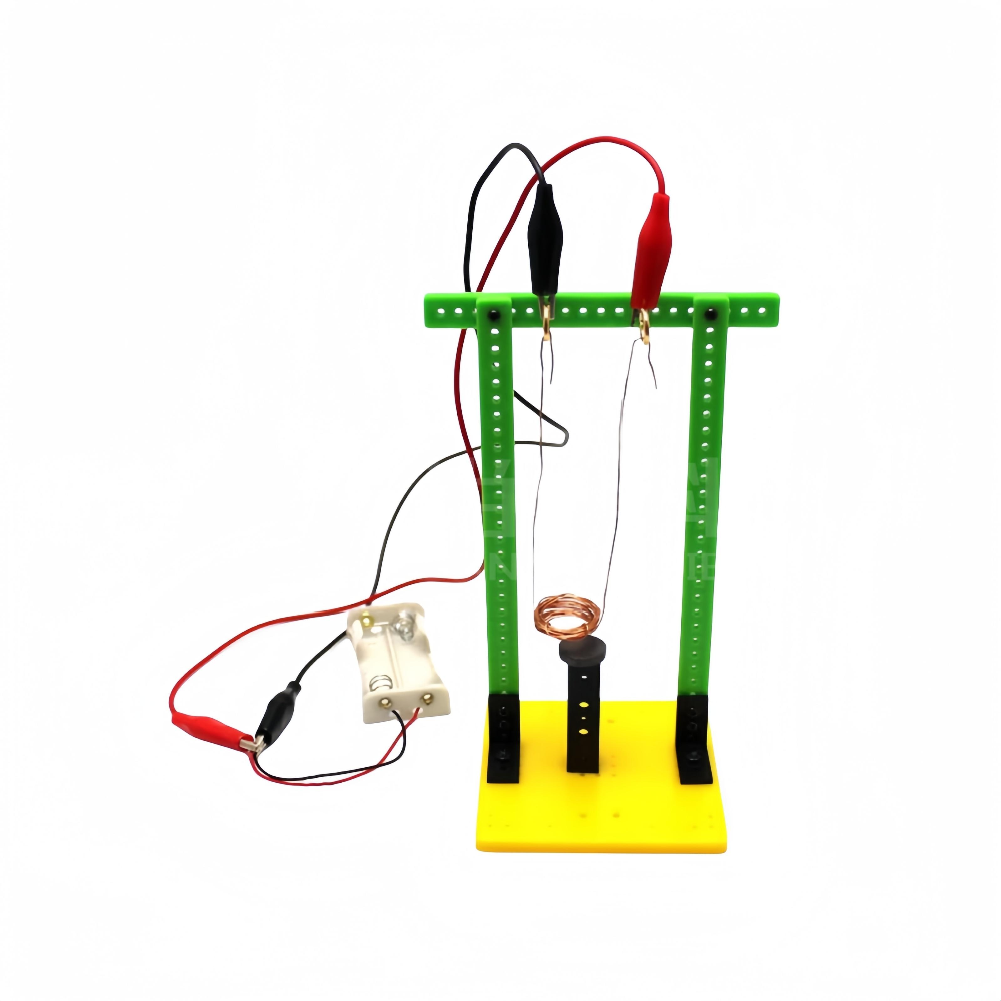 Swing Experiment Kit Student Physics Circuit DIY Magnetic Induction Coil Experiment Handmade Material Package Maker Model Electromagnetic swing experiment kit