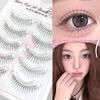 Thin Band Strip Wispy Fake Lashes Fluffy Natural Wispy Lashes For Work Birthdays Parties Travel