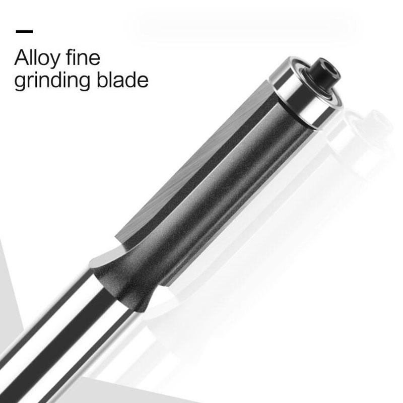 Στέλεχος 1/2 ιντσών 12mm 1/2 ιντσών Extra Long Straight Bit Router Routing Flush Trim Bits Wood Frile Cutter Εργαλεία ξυλουργικής