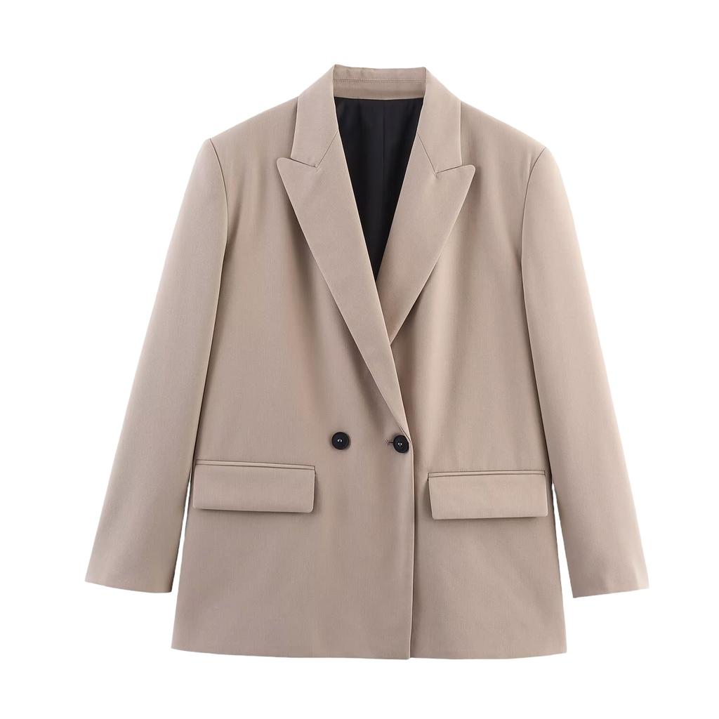 Women's Color Versatile Suit Jacket for Business Casual Daily Wear