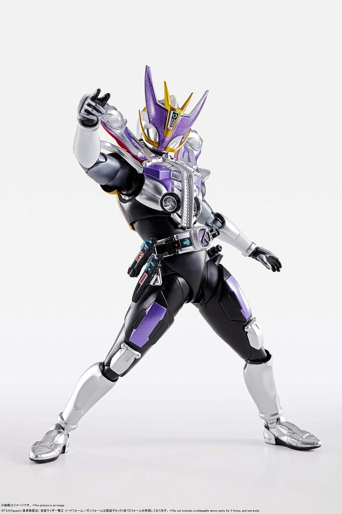 TAMASHII NATIONS Kamen Rider Sword Form 145mm Painted Movable Figure S.H.Figuarts Den-O Form/Gun (Shinketsu Shōhō) Approx. ABS&PVC