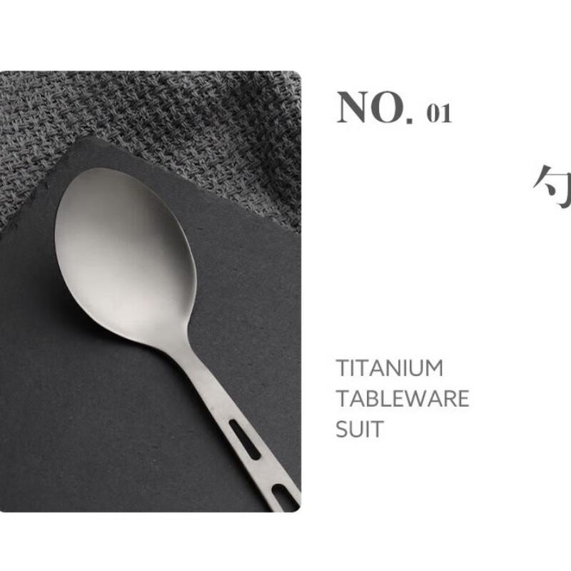 Titanium Outdoor Camping Cutlery