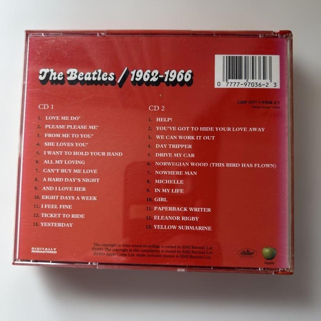 Used The Beatles / 1962-1966 CD