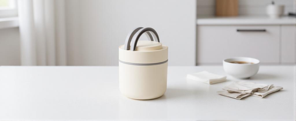 Portable Insulated Soup Cup Thermal Breakfast Mug with Lid Heatable 304 Stainless Steel for Travel Soup Rice Porridge