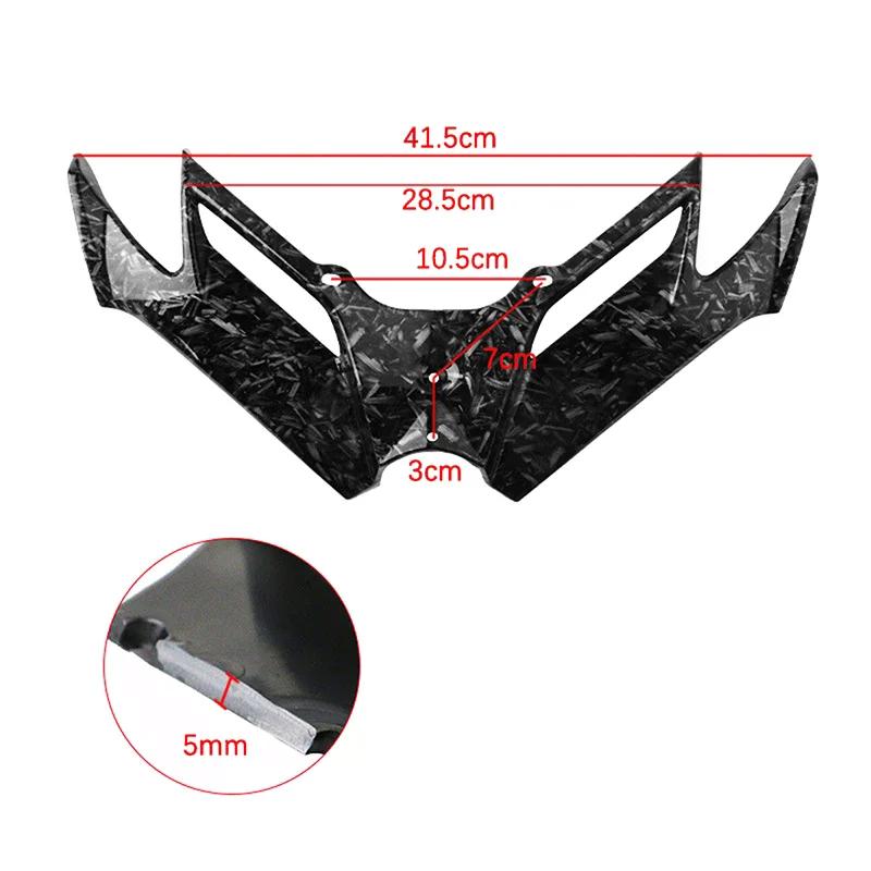 1pcs For  Nmax155 Kawasaki Ninja 250 300 GSX250R CFmoto 250SR Moto Front Fairing Winglets Aerodynamic Wing Deflector
