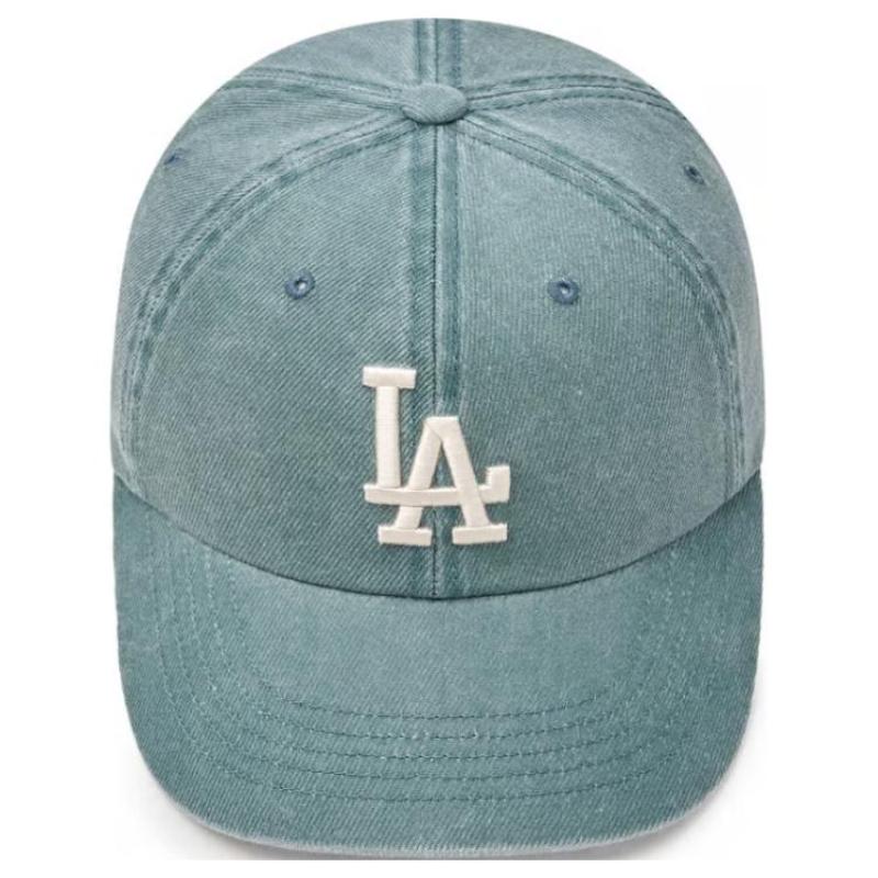 MLB Cotton Baseball Caps Unisex Green Fashion 3ACPVV55N-07GNS
