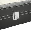 12 Slots Watch Case Portable Storage Box Practical Watch Organizer  Display