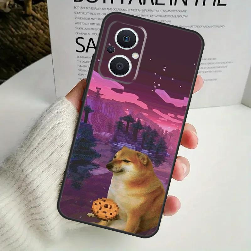 Doge Case For OPPO Reno 12F 13F 14F 10 11 12 13 14 Pro 8T 7 8 Lite OPPO Find X6 X5 X8 X9 Pro Cover
